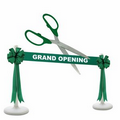 Grand Opening Kit-36" Ceremonial Scissors, Ribbon, Bows, Stanchions